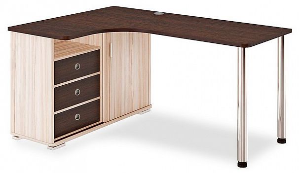 Стол письменный Домино СР-165СМ Венге/Карамель левый - Вид 1