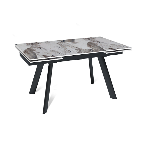 Стол раскладной Stone (140+40+40), керамика глянцевая Pandora - Вид 1