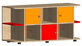 Стеллаж Черепашка СЛТ-019 1200 - Фото предпросмотра