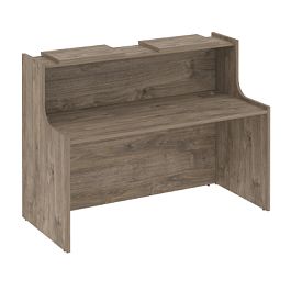 Ресепшн "Onix" O.R-K-5 тиквуд темный/белый - Фото предпросмотра