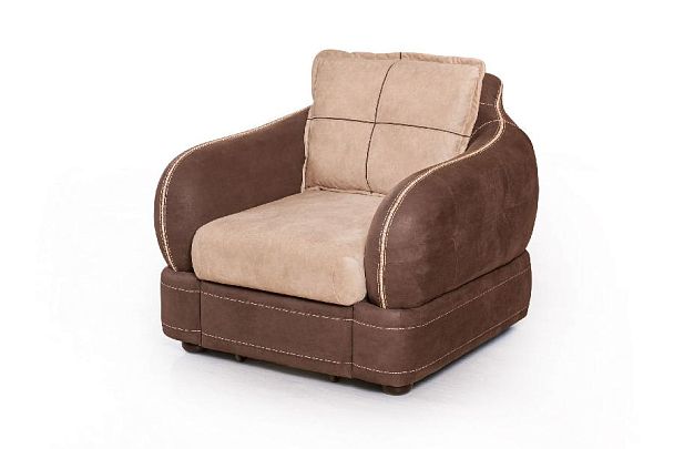 Napoli (Неаполь) кресло с ящиком, замша - Вид 5