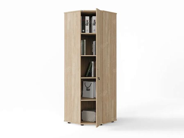 ЛАЙТ / LIGHT RLG054-62x62 Угловой шкаф 62x62x183 Дуб Сонома - Вид 2