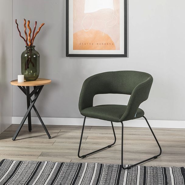 Кресло Hugs тёмно-зеленый/Линк - Вид 7