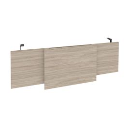 Onix Direct Царга стола руководителя O.M-CSR-4 Дуб аттик/Антрацит металл 1340*450*54 - Фото предпросмотра