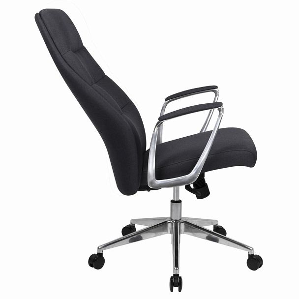 Кресло BRABIX PREMIUM Adept EX-752, синхромеханизм, алюминий, ткань, серое, 532932 - Вид 7