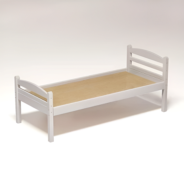 Кровать детская Ника (массив, краска), настил фанера 8 мм, 1400 - Вид 1