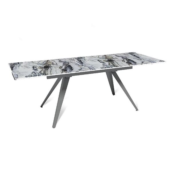 Стол раскладной Asti (140+40+40), керамика глянцевая Cold Jade - Вид 6