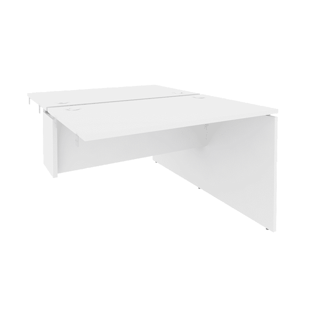 Onix Стол-приставка двойной к опорным элементам O.D.SPR-2.7 Белый бриллиант 1180*1475*750 - Вид 1
