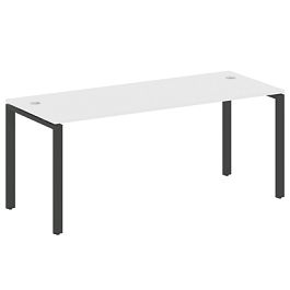 Metal System Стол письменный на П-образном м/к БП.СП-5 Белый/Антрацит металл 1800*720*750 - Фото предпросмотра