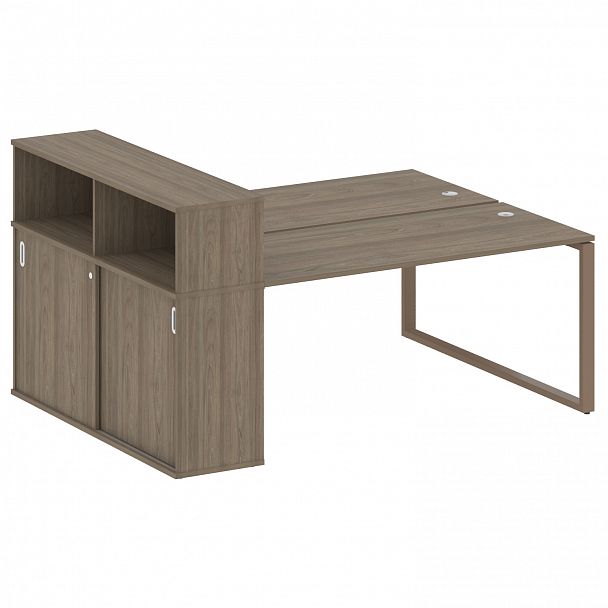 Рабочая станция "Metal System" БО.РС-СШК-2.4 вяз/мокко - Вид 1