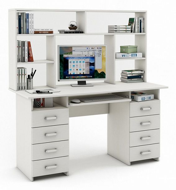 Стол компьютерный Лайт-9К СН - Вид 1