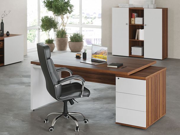 Креденция тип 2 Zion 150x57x65 светлый дуб - Вид 3