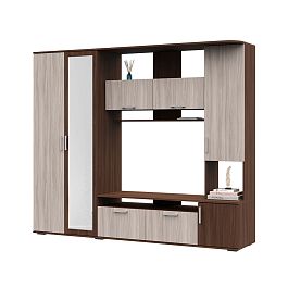 Гостиная Софи ЛДСП шимо темный/шимо светлый - Фото предпросмотра