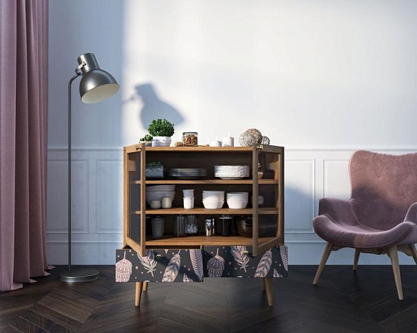 Буфет низкий Berber принт 40 арт BB47/Print_40 - Вид 2