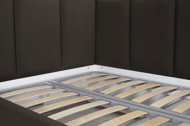 Кровать «Лайф с ящиками», 1200 коричневая - Вид 5