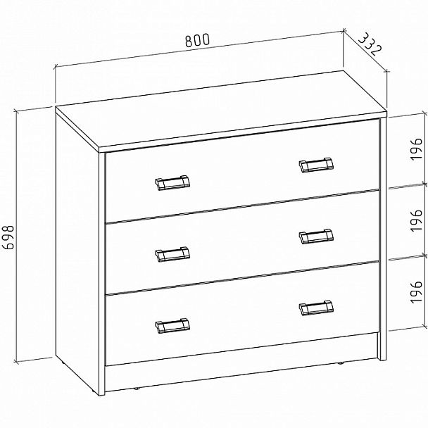Комод Имидж-803 - Вид 2