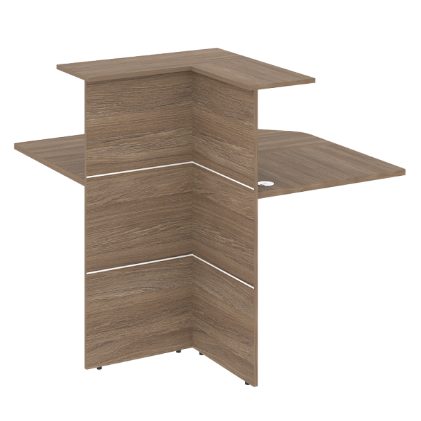 Onix Модуль угловой внутренний высокий левый O.R-MU.VNU (L) Дуб аризона 1195*1195*1160 - Вид 1