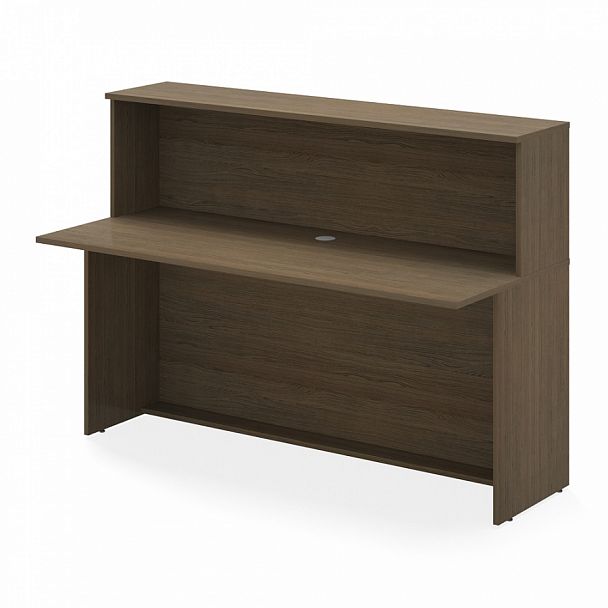 Стойка-ресепшн "Система-M" ПК-УНФО-СКР160х70-В1-299 дуб шамони - Вид 1