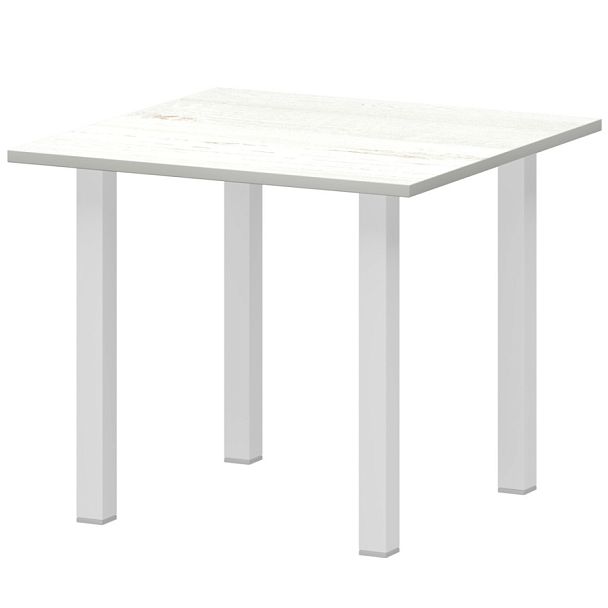 Столешница стола для переговоров НТ-090 Сосна винтер 900x900x25 Аргентум - Вид 1