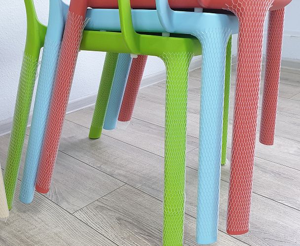 Стул Nuke B orange, стопируемый - Вид 3