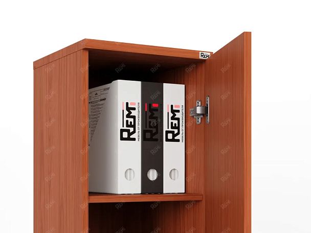 ЛАЙТ / LIGHT RLG036-35x35 Узкий шкаф 35x35x183 Орех Итальянский - Вид 6