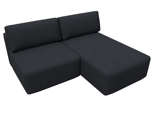 Диван угловой модульный Лига-060 НПБ угол универсальный Искусственная замша серый - Вид 6