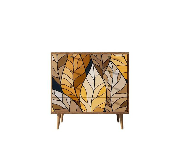 Комод Berber пять ящиков 08 принт арт BB36/Print_08 - Вид 1