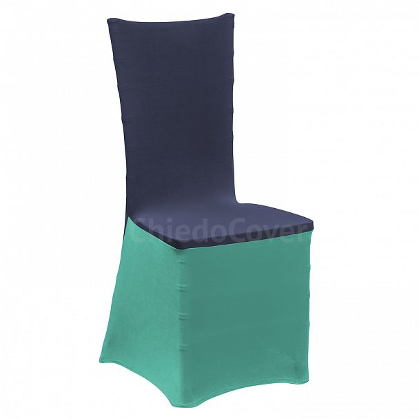 Чехол 52 на стул Кьявари, бирюзовый - Вид 3