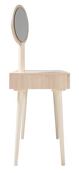 Зеркало для стола туалетного Сканди Жемчужно-белый - Вид 5