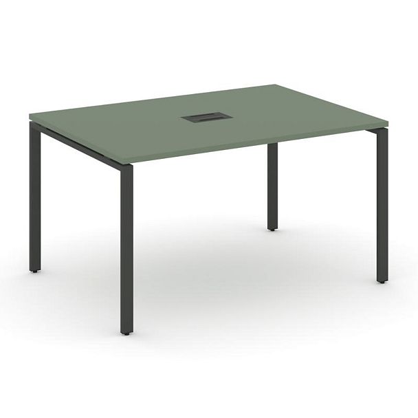 Concept Стол переговорный (1 столешница) CN.PRG-012 Кобо/Металл Антрацит 1180*980*750 - Вид 1