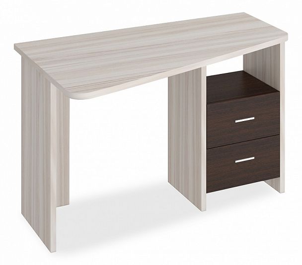 Стол письменный Домино Лайт СКЛ-Трап120 Венге/Карамель левый - Вид 1