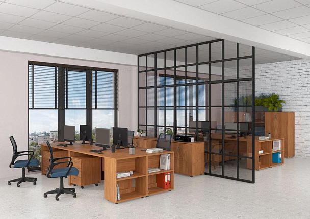 Тумба приставная 2-х дверная Формула ФР 206 вяз светлый - Вид 2