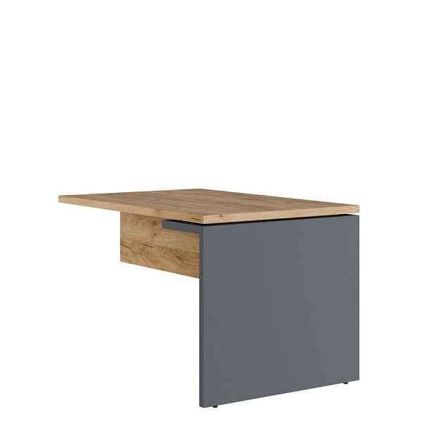 Брифинг-приставка Zion Light 120x80x75 дуб крафт золотой - Вид 1