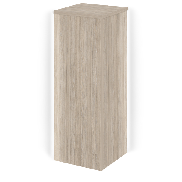 Onix Колонна угловая внешняя с подсветкой левая O.R-KU.VNE.S (L) Дуб аттик 432*432*1175 - Вид 1