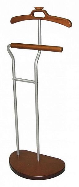 Вешалка для костюма Декарт Д-10 металлик/средне-коричневый - Вид 1