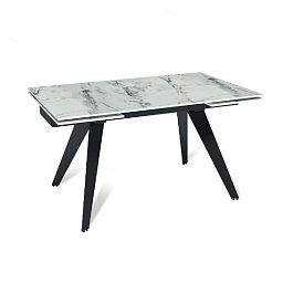 Стол раскладной Rhein (140+40+40), керамика глянцевая Ice Jade - Фото предпросмотра