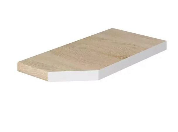 Столешница 0,3м (угол правый) канадский дуб (38мм) - Вид 2