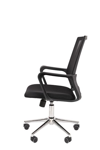 Офисное кресло Chairman 606 Россия TW черный хром - Вид 7