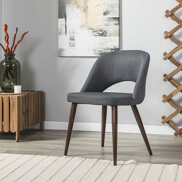 Стул Lars тёмно-серый/т.орех - Вид 11