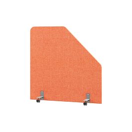 Перегородка акустическая со скосом Everprof EVO Acoustic на роликовых опорах 1400х28х1400 Ткань Romeo 08 - Фото предпросмотра