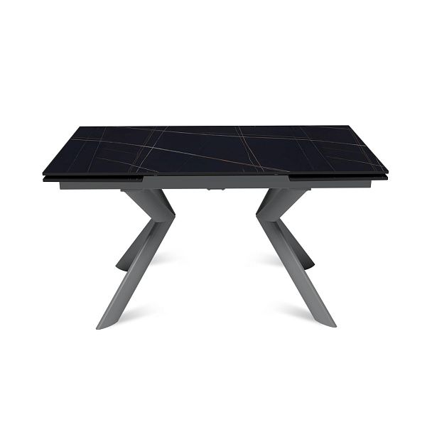 Стол раскладной Bridge (140+40+40), керамика матовая Black Gold - Вид 2