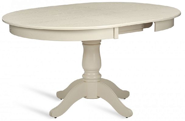 Стол деревянный раздвижной Вэлт D100(140)х100х76 Cлоновая кость - Вид 2