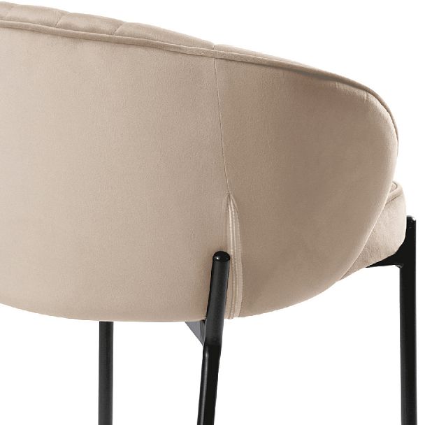 Комплект полубарных стульев Миэль кремовый/черный, 3 шт. - Вид 8