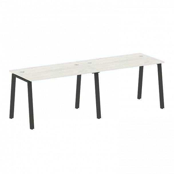 Рабочая станция "Metal System" БА.СМ-2.2 дуб наварра/антрацит - Вид 1