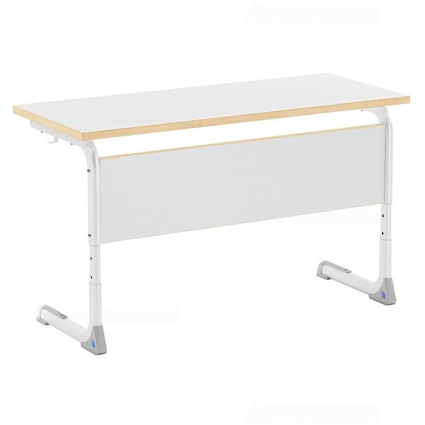 Стол ученический, 2-местный, регулируемый на плоскоовальной трубе, гр.4-6 - Вид 9