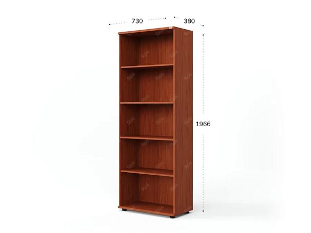 UNITY РШ-02 ОРЕХ ИТАЛЬЯНСКИЙ Стеллаж открытый Прямой 730х380х1966 - Вид 7