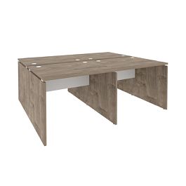 Onix Рабочая станция O.D.RS-4.1.8 Тиквуд темный/Белый бриллиант 1960*1635*750 - Фото предпросмотра