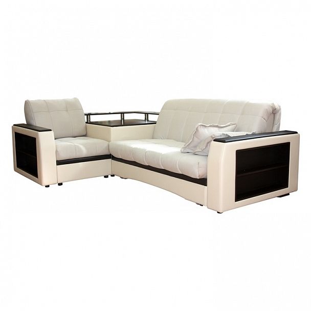 Диван угловой "Эллада 8" модульный с тумбой 200 - Вид 2