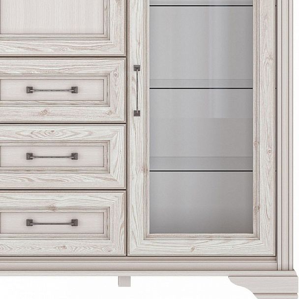 Тумба-витрина Стилиус B169-KOM2W1B3S - Вид 3