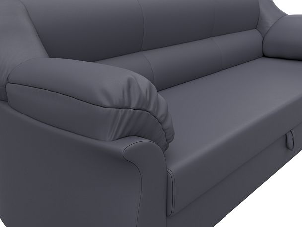 Диван прямой Карнелла Экокожа серый - Вид 4